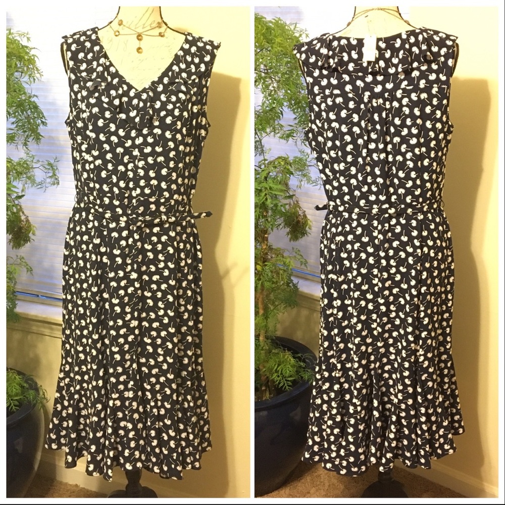 Sleeveless Ruffle Dress